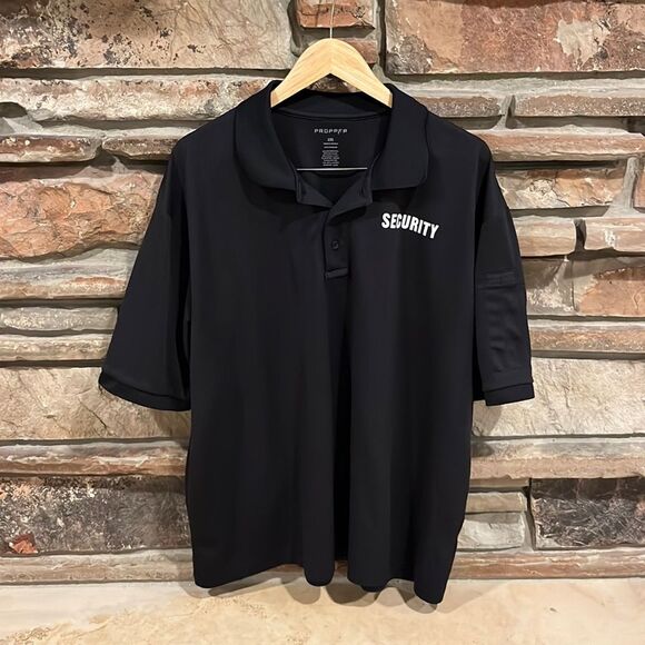 Propper Black Security Polo - Picture 1 of 6